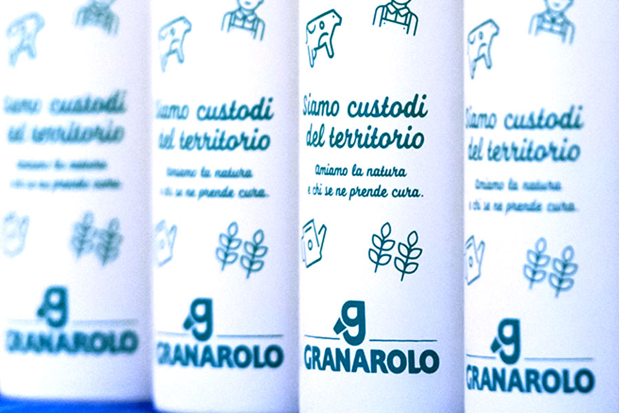 Granarolo customized bottle